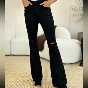 Judy Blue Black Flare Jeans